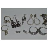 (7) Vintage Prs Pierced Earrings: Torino +