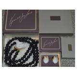 (2) Kenneth J Lane for Avon Vtg Boxed Jewelry