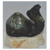 Vtg Maigon Daga Signed Art Pottery Camel Resting