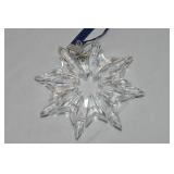 Swarovski Crystal Annual Snowflake Ornament 2003