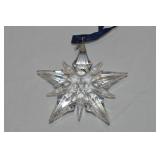 Swarovski Crystal Annual Snowflake Ornament 2001