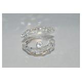 Swarovski Crystal Clam Oyster Shell Figure with
