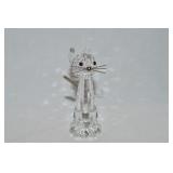 Swarovski Crystal Tall Cat Figure 2"