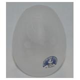 Vtg Dyatkovo Crystal Russian Etched Egg Paper