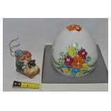 Furstenberg W Germany LE No 525 Porcelain Egg +