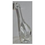 Vtg Eneryda Sweden Art Glass Giraffe Figure 8"