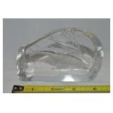 Vtg Capredoni Dartington Crystal John Deere Great