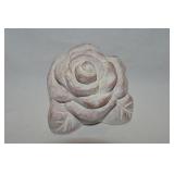 Isabel Bloom Signed 1998 Rose Paperweight 3.25