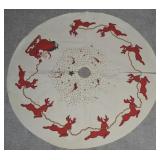 Vintage Felt & Sequined Santa