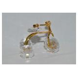 Swarovski Crystal Memories Tricycle Figure 1.5"