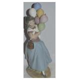 Lladro Spain Porcelain Balloon Seller 5141 Figure