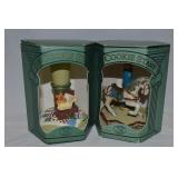 (2) Vtg Brown Bag Cookie Art Stamps: Toy Box +