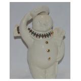 Lenox Porcelain 1995 China Jewels Snowman Figure
