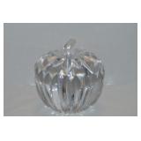Waterford Crystal Faceted Apple Paperweight 3"