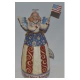 Jim Shore Figure God Bless America Angel Figure