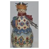 Jim Shore Figure Winters Haven Snowman Figure