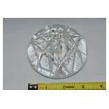 1999 Lepsys Studio Signed Art Crystal Cut & Etched