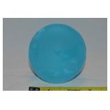 1996 Glass Baron Frosted Blue Dolphins Paper