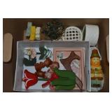 Bankers Box w/ Misc Home Decor - Thanksgiving