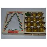 Vtg Shiny Brite Blown Glass Christmas Ornaments