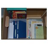 Bankers Box w/ Unused Greeting Cards