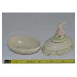Lenox Porcelain Easter Egg Trinket Box Springtime