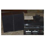 Vtg Sanyo GXT-707 Stereo Music System w/ AM/FM