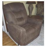 Flexsteel Shaw Brown Power Lift Recliner w/ Head