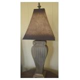 Contempo Grecian Vase-style Ceramic & Metal Base