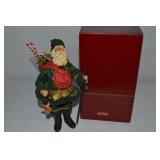 Possible Dreams Clothtique Santa Claus w/ Tree &