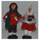 Pair 1994/96 Byers Choice the Carolers Figures 10&