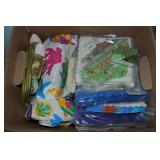 Bankers Box w/ Cloth Napkins and Table Pcs