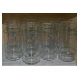 (10) Corelle Corning Rosemarie 16oz Tumblers