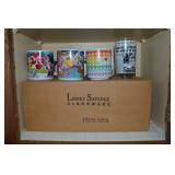 Kitchen Shelf Contents Lot: Disney Mugs (8) Libbey