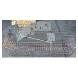 (2) Traps w/ Havahart 24" Rodent + Larger 36"