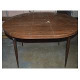 MCM Formica Top Oval/Round Dining Table 44 x