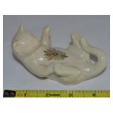 Lenox China Jewels Playful Kitten Cat Figure 4.75"