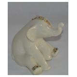 Lenox China Jewels 1992 Sitting Elephant Calf Fig