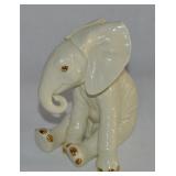 Lenox China African Elephant Calf Smithsonian