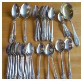 Oneida Community 1950 Evening Star SP Spoons +