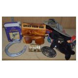 Misc Lot w/ Bank, Horseshoe, Harry Potter Ornament