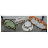 Pottery / Ceramics Lot w/ Japan Lustreware Tray,
