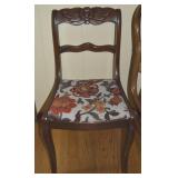 Vtg Tell City Chair Co Roseback Mahogany Chair