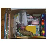 Bankers Box w/ Craft Supplies, Dot & Permanent