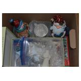 Bankers Box w/ Christmas & Holiday Decor