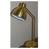Contempo Brushed Brass Adjustable Height