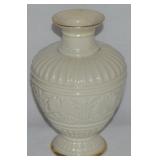 Lenox Porcelain Athenian Embossed Medium Vase
