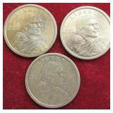 2000P & D, 2001P Sacagawea: 1st Year of Issue