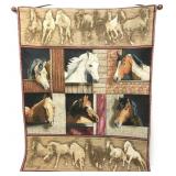 Horse Tapestry 26'Wx32.5'T