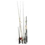 Assorted Fishing Poles